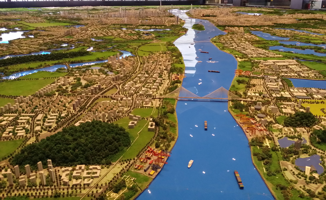 武漢城市規劃模型