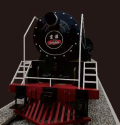老式火車模型